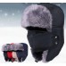New s Winter Fur Ushanka Trapper Hat Aviator Earflap Ski Cap Hunting Trooper  eb-71684881